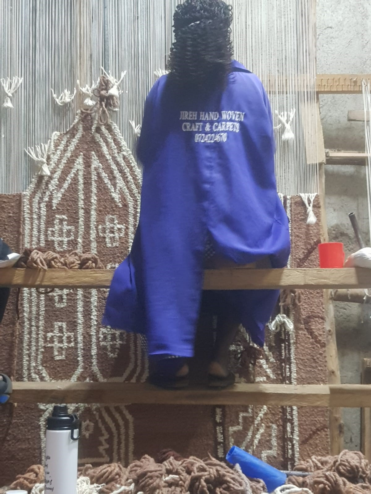 JHWC artisan weaving